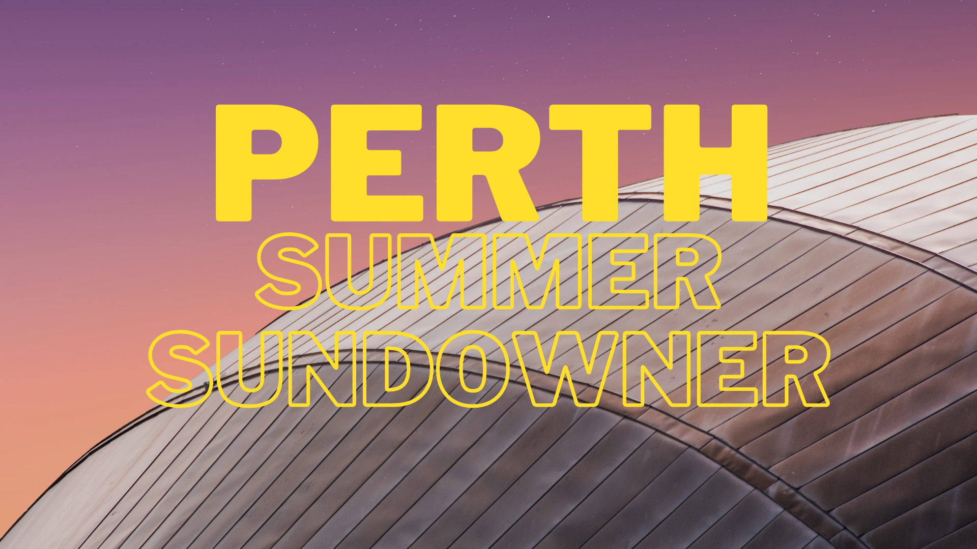 Perth Summer Sundowner