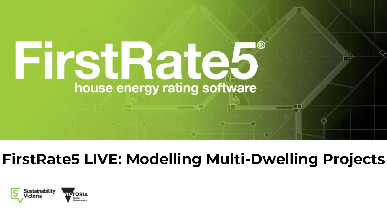 FirstRate5 LIVE: Modelling Multi-Dwelling Projects