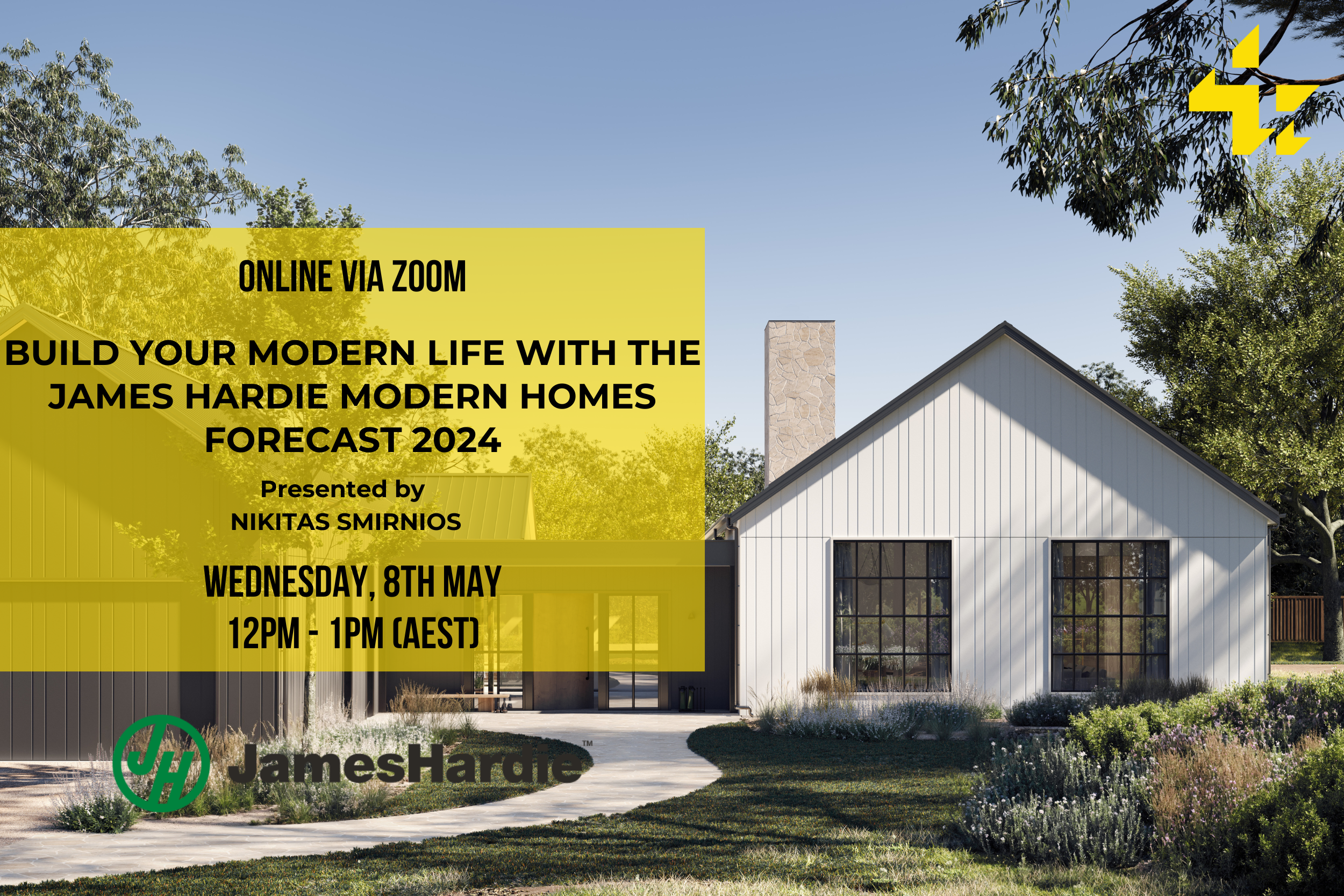 James Hardie Modern Homes Forecast 2024